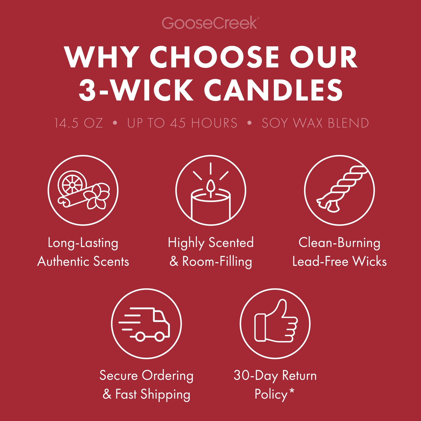 Velvet Cherry Large 3-Wick Candle
