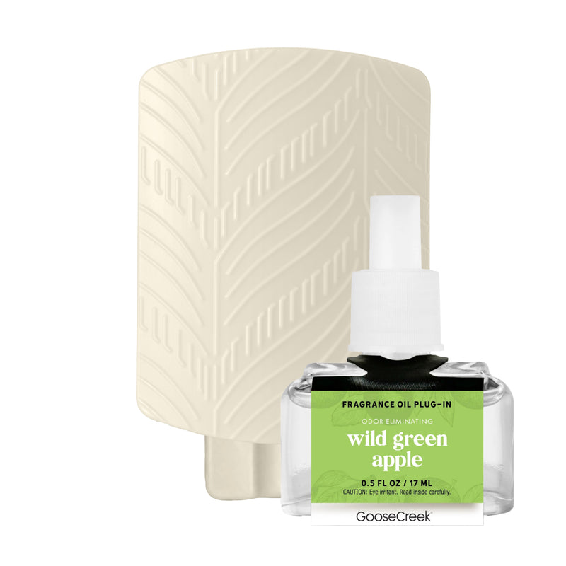 Odor Eliminating Wild Green Apple Plug-In & Refill Bundle - GGJP