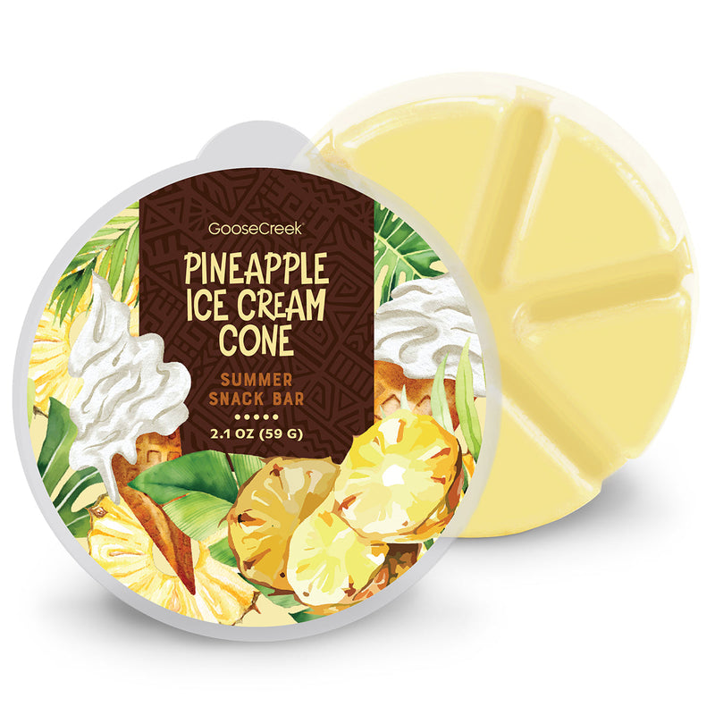 Pineapple Ice Cream Cone Wax Melt - AJN3